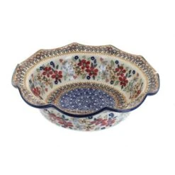 Blue Rose Polish Pottery M119 Manufaktura Medium Scallop Serving Dish -Blue Rose Pottery Store GUEST 24186cd6 d28a 419e 815a 3e1d136d8c80