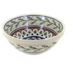 Blue Rose Polish Pottery 849 Zaklady Small Serving Bowl -Blue Rose Pottery Store GUEST 24a47efe f942 4d5e 860b 1308ea0773b6