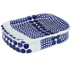 Blue Rose Polish Pottery 1654 Zaklady Soap Dish -Blue Rose Pottery Store GUEST 255a74cc 2f88 4a98 a7ac 591d97805f1b