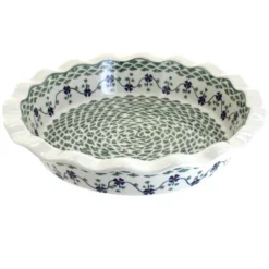 Blue Rose Polish Pottery Z159 Manufaktura Pie Plate -Blue Rose Pottery Store GUEST 262da8fa 4e0e 47b3 ae86 9473f14fecde