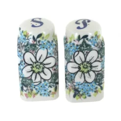 Blue Rose Polish Pottery 320 Vena Large Salt & Pepper Shakers -Blue Rose Pottery Store GUEST 267a8163 c174 41d7 b0ce a933a3d737e2