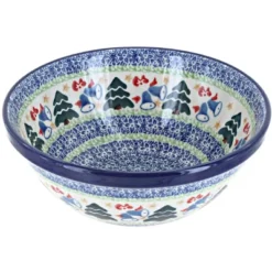 Blue Rose Polish Pottery Ceramika Artystyczna Cereal Bowl -Blue Rose Pottery Store GUEST 27181c3f 5cd3 4cd8 b687 bb2168d37b87