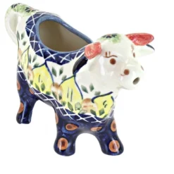 Blue Rose Polish Pottery 413 Wiza Cow Creamer -Blue Rose Pottery Store GUEST 27344722 d71d 472d b474 baf93dd6b7a2