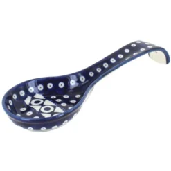 Blue Rose Polish Pottery 1178 Zaklady Large Spoon Rest -Blue Rose Pottery Store GUEST 2738c8dc 8927 45c9 b1f9 4193ffccca61