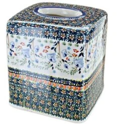 Blue Rose Polish Pottery O003 Manufaktura Tissue Box 13 Blue Rose Polish Pottery O003 Manufaktura Tissue Box -Blue Rose Pottery Store GUEST 275342a8 fb30 4019 88b1 cd701865cc9c