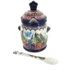 Blue Rose Polish Pottery 1848-1849 Zaklady Homey Pot & Dipper -Blue Rose Pottery Store GUEST 27b4ab6f 9ebe 41c7 819d 52946b28dccd