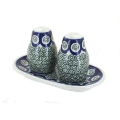 Blue Rose Polish Pottery 131 Ceramika Artystyczna Salt & Pepper Shakers With Tray 13 Blue Rose Polish Pottery 131 Ceramika Artystyczna Salt & Pepper Shakers With Tray -Blue Rose Pottery Store GUEST 288aed18 e9ff 4b9b b802 027d5e3b2fe7