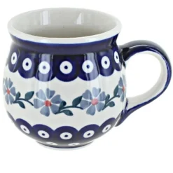 Blue Rose Polish Pottery K090 Manufaktura Bubble Mug -Blue Rose Pottery Store GUEST 2892582d 7564 42ef 8336 5c65253c5c14