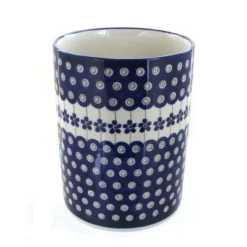 Blue Rose Polish Pottery 832 Zaklady Utensil Jar -Blue Rose Pottery Store GUEST 296855d4 c380 4794 b579 82057d8e1562