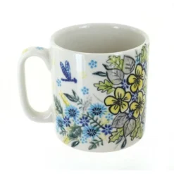 Blue Rose Polish Pottery Vena Mug