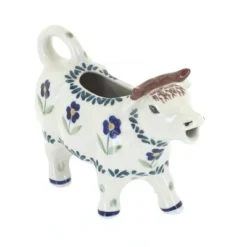 Blue Rose Polish Pottery D081 Manufaktura Cow Creamer -Blue Rose Pottery Store GUEST 2a883f13 f670 4f37 84cf 02c07f1970a4