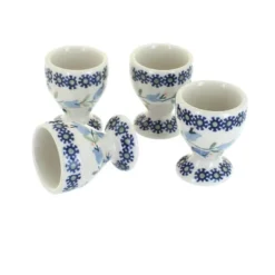 Blue Rose Polish Pottery J050-4 Manufaktura Egg Cup Set -Blue Rose Pottery Store GUEST 2f752889 3192 4647 866a 4dcd4751567d
