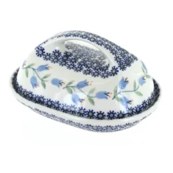 Blue Rose Polish Pottery M077 Manufaktura Butter Dish -Blue Rose Pottery Store GUEST 2fd50ab1 4b75 4ab9 9c71 f7029253caad