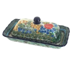 Blue Rose Polish Pottery A65 Ceramika Artystyczna Butter Dish 19 Blue Rose Polish Pottery A65 Ceramika Artystyczna Butter Dish -Blue Rose Pottery Store GUEST 303068fb 0415 4557 a36a 097e834e1d25