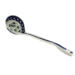 Blue Rose Polish Pottery 560 Ceramika Artystyczna Soup Ladle