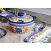Blue Rose Polish Pottery 261 Vena Soup Tureen -Blue Rose Pottery Store GUEST 3321c004 7599 4e60 bed4 dd69489ec1d0