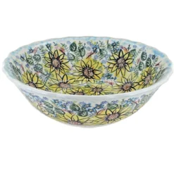 Blue Rose Polish Pottery 204 Vena Large Serving Bowl 31 Blue Rose Polish Pottery 204 Vena Large Serving Bowl -Blue Rose Pottery Store GUEST 33f7a664 760c 4501 9a53 609acef4bb29