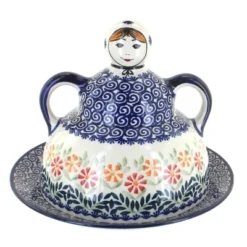 Blue Rose Polish Pottery B001 Manufaktura Cheese Lady -Blue Rose Pottery Store GUEST 345f7b41 0a4b 4e5b 85c9 255436e384df