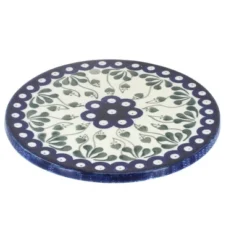 Blue Rose Polish Pottery 413-Trivet