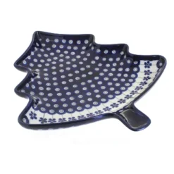 Blue Rose Polish Pottery 1759 Zaklady Christmas Tree Plate -Blue Rose Pottery Store GUEST 34c23433 7b5e 48bc 9b29 e4b961448035
