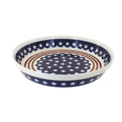 Blue Rose Polish Pottery 879 Zaklady Pie Plate -Blue Rose Pottery Store GUEST 35b12d15 128f 4eb4 ac21 375256ee5491