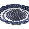 Blue Rose Polish Pottery 1331 Zaklady Scallop Quiche Dish -Blue Rose Pottery Store GUEST 372f0a45 3cb8 4ce5 8dc9 ce871ac9aeb4