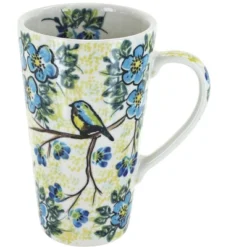 Blue Rose Polish Pottery 468 Vena Large Coffee Mug -Blue Rose Pottery Store GUEST 38e6dcdc 0179 4c74 8fd4 17c6dca6ea32