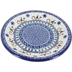 Blue Rose Polish Pottery Vena Dinner Plate 38 Blue Rose Polish Pottery Vena Dinner Plate -Blue Rose Pottery Store GUEST 3928e03c 5529 4947 86b1 83f8b0c5007b