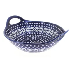 Blue Rose Polish Pottery 1347 Zaklady Deep Bowl With Handles 20 Blue Rose Polish Pottery 1347 Zaklady Deep Bowl With Handles -Blue Rose Pottery Store GUEST 3a25cb6b 6853 4fe1 9224 36cf9c488aa1