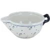 Blue Rose Polish Pottery 1252 Zaklady Batter Bowl