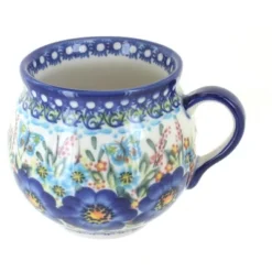 Blue Rose Polish Pottery 455 Vena Bubble Mug -Blue Rose Pottery Store GUEST 3bb6d166 d4b5 4af0 b223 4ca78ad870ba