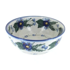 Blue Rose Polish Pottery 12E WR Unikat Large Bowl -Blue Rose Pottery Store GUEST 3bb97a11 93d7 4f71 943a 2c016e385c2f
