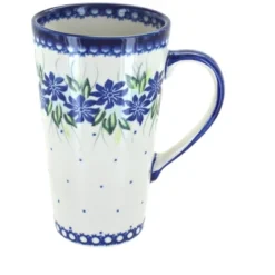 Blue Rose Polish Pottery 468 Vena Large Coffee Mug -Blue Rose Pottery Store GUEST 3c2b286c 1df6 4fe1 b89b 9503e501e158