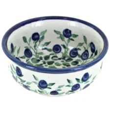 Blue Rose Polish Pottery 1384 Zaklady Small Bowl -Blue Rose Pottery Store GUEST 3c7e540a 082c 4508 b315 4918d42ac82f