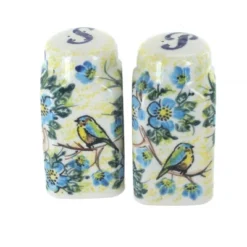 Blue Rose Polish Pottery 320 Vena Large Salt & Pepper Shakers -Blue Rose Pottery Store GUEST 3d9d0763 7aa9 4f70 937f 2716080acd4e