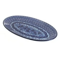 Blue Rose Polish Pottery 205 Ceramika Artystyczna Large Oval Platter -Blue Rose Pottery Store GUEST 3da7fb2e 1ec8 4fba b426 e498d3b7c948
