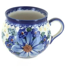 Blue Rose Polish Pottery 455 Vena Bubble Mug -Blue Rose Pottery Store GUEST 3e59c99f dff3 4a94 b891 425ca308c000