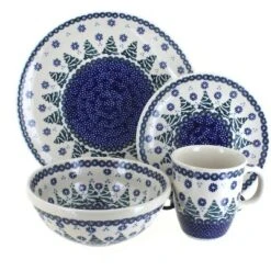 Blue Rose Polish Pottery Manufaktura Dinnerware (4PC) 29 Blue Rose Polish Pottery Manufaktura Dinnerware (4PC) -Blue Rose Pottery Store GUEST 407f1355 f0ae 4d0f 8fa1 764fd4578840