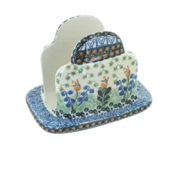 Blue Rose Polish Pottery 487 Ceramika Artystyczna Napkin Holder 38 Blue Rose Polish Pottery 487 Ceramika Artystyczna Napkin Holder -Blue Rose Pottery Store GUEST 42fa7c87 852b 4d56 9ed3 27230341c90d