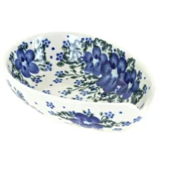 Blue Rose Polish Pottery 89 Vena Small Spoon Rest -Blue Rose Pottery Store GUEST 43719b95 08f6 4b53 99ff 5836aeb65457