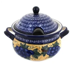 Blue Rose Polish Pottery 1004 Zaklady Soup Tureen -Blue Rose Pottery Store GUEST 443c48e9 ad95 4605 b323 6337e8a01b52