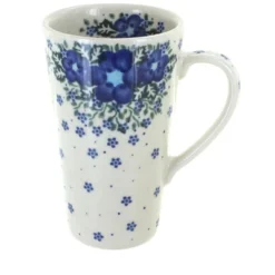 Blue Rose Polish Pottery 468 Vena Large Coffee Mug -Blue Rose Pottery Store GUEST 47c7ec11 3004 44fb 8ea7 0a8f29fd4442
