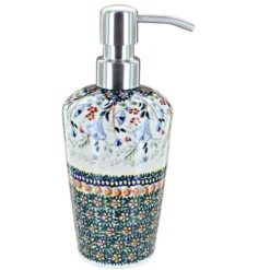 Blue Rose Polish Pottery B009 Manufaktura Soap Dispenser -Blue Rose Pottery Store GUEST 48f06f0d b1b5 49c4 9758 c9f3aa92de25