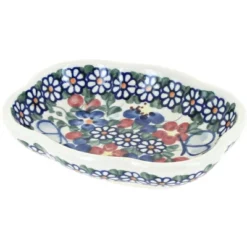 Blue Rose Polish Pottery 85 Vena Soap Dish -Blue Rose Pottery Store GUEST 49c67566 3d48 40be 93e6 4e017c3cca43