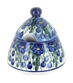 Blue Rose Polish Pottery A78 Andy Sugar Bowl -Blue Rose Pottery Store GUEST 4bd24e9c 1517 4ca5 8f0e 58b5ae1c75a9