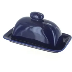Blue Rose Polish Pottery 1377 Zaklady Butter Dish -Blue Rose Pottery Store GUEST 4cc2cf6b 6d99 4777 bf5c aed301029540