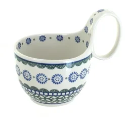 Blue Rose Polish Pottery 845 Ceramika Artystyczna Soup Mug -Blue Rose Pottery Store GUEST 4ce83455 b6f0 4f32 ac19 88cebe07584f