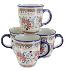 Blue Rose Polish Pottery K081 Manufaktura Mug Set -Blue Rose Pottery Store GUEST 4d0b859b 4182 4fb5 85b2 03b3f2e9fd85