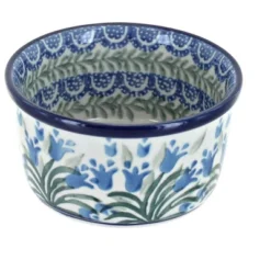 Blue Rose Polish Pottery 409 Ceramika Artystyczna Small Deep Ramekin -Blue Rose Pottery Store GUEST 4dbc667a cccc 481e bd4c e94b9593c21f
