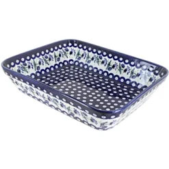 Blue Rose Polish Pottery 1352 Zaklady Lasagna Dish -Blue Rose Pottery Store GUEST 50693a4e 499a 4a0f a409 3bf1b149412b